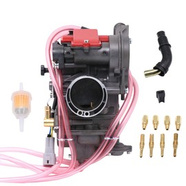 YJGZSVK Carburetor For Yamaha YZ400F YZ450F WR400F Polaris Outlaw 525 IRS Suzuki DRZ400 Kawasaki KLX 450R KX450F Husqvarna TE450 TC450 Replaces 1203432 15004-0051 5TG-14101-00-00