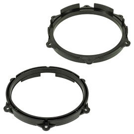 tomzz Audio 2849-003 Speaker Rings Adapter Brackets Compatible with Seat Ibiza 6J 2008-2017 Front Door for 165 mm DIN Speaker