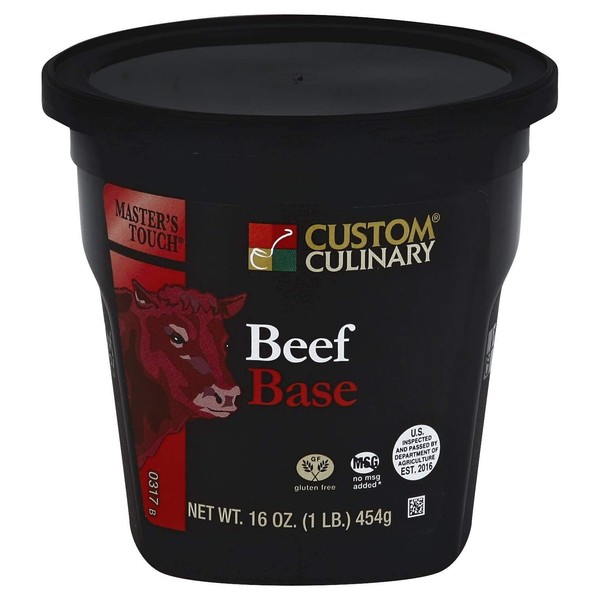 Custom Culinary Masters Touch Beef Base, 1 Pound -- 6 per case.