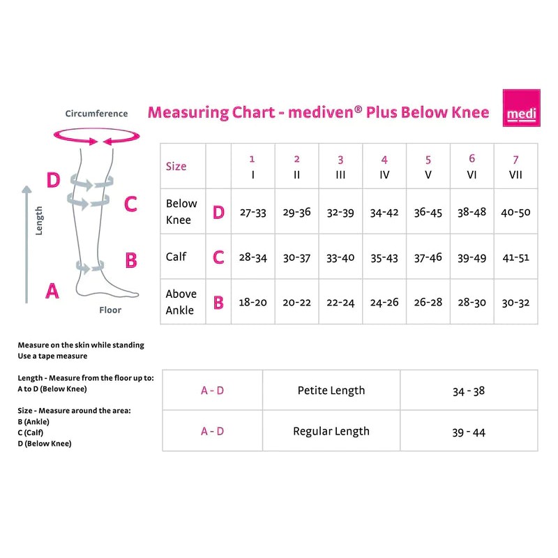 DominionRoadPharmacy mediven Plus Below Knee Compression Stocking Caramel, SIZE5(V) /