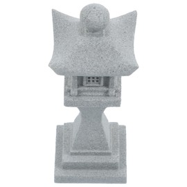 FOMIYES Imitation Stone Lanterns, Sand Table Pavilion Model, Zen Garden Tower, Mini Tower Figurine, Miniature Tower Figurine, Aquarium Pavilion Model, Japanese Stone Lantern, Japanese Tower, Aquarium