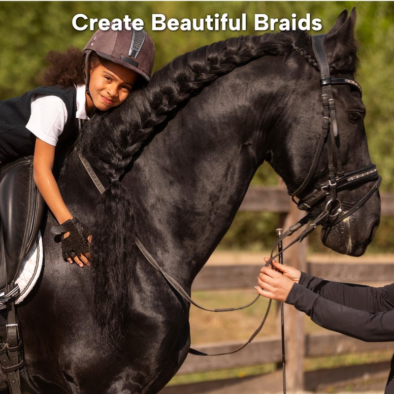 LBH MARKET Braid Aid Sectioning Comb - Finger Parting Tool