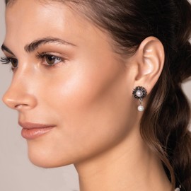 Alpenflüstern Helena DOR052 Women's Costume Jewellery Traditional Earrings (in Traditional Colours), Zinc