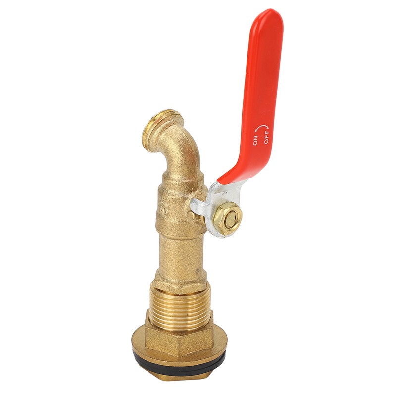 Rain Barrel Spigot 1/2 Inch Quarter Turn Ball Valve Rain
