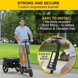 ScooterMax Heavy-Duty U Lock for Bicycles, Electric Scooters, and Motorcycles - Swiss-En...