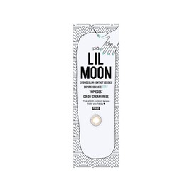 LILMOON 1DAY LILMOON 10-Pack Cream Grey (No Prescription), 0.00, Cream Gray ±0.00, Pack of 10
