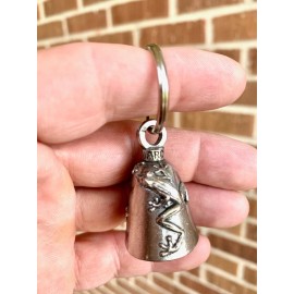 Tree Frog GUARDIAN Bell of Good Luck fortune pet key chainlife totem animal gift
