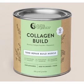 Nutra Organics Collagen Build 225g (Expiry 09/2026)