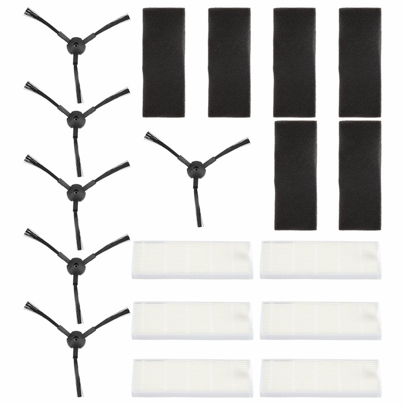 Vacuum Spare Part Filter Side Brush Kit Accessories Replacement for