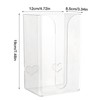 Facial Tissue Box Holder for Wall,Rectangular Wall Tissues Box Holder