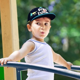 Gifts Treat Children's Baseball Cap Boys Baseball Cap Children's Sun Hat Girls Summer Snapback Caps Animal Design Hats, Print Dino