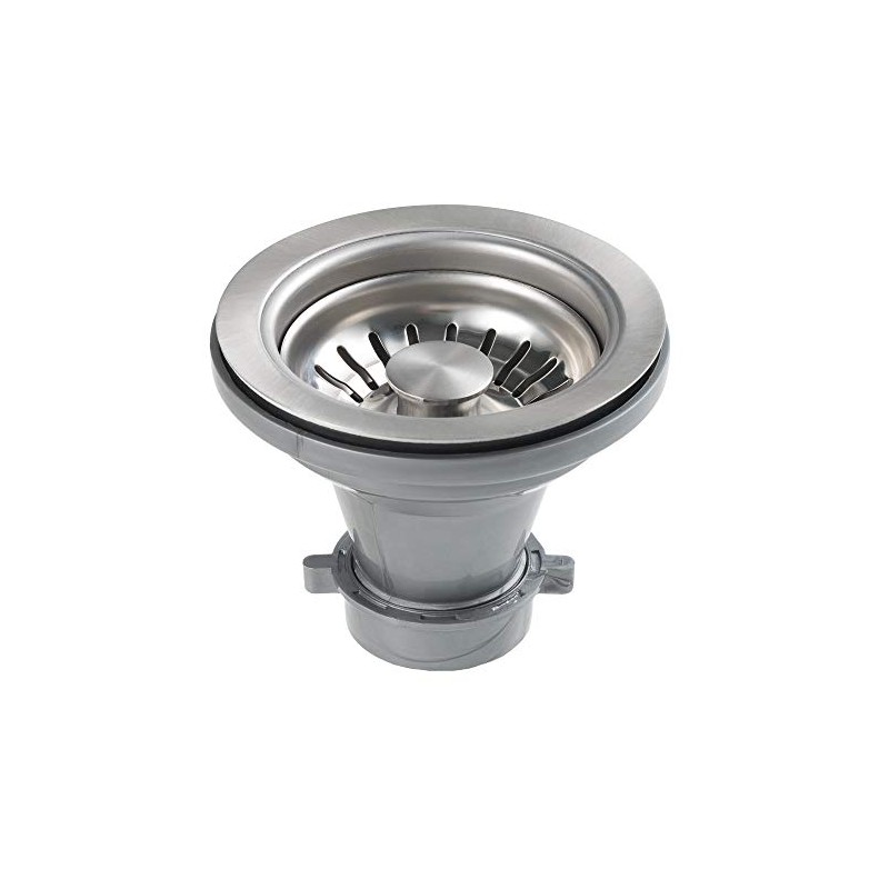 Kraus Kitchen Sink Stainless Steel Drain Assembly with Strainer, Fits