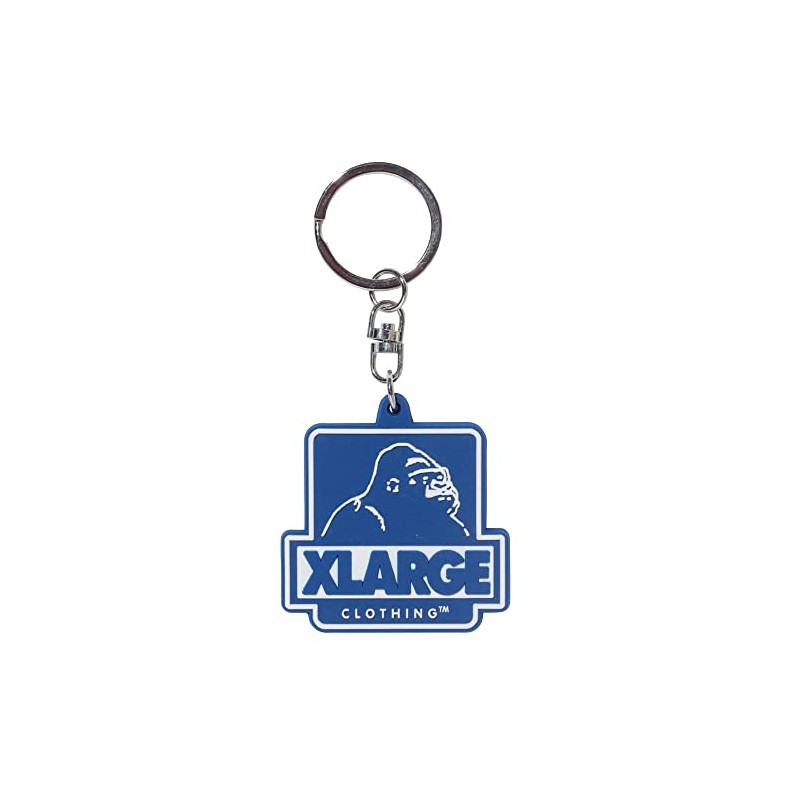 Extra Large OG RUBBER KEYHOLDER Men's Key Chain, navy