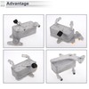 RATCHROLL Engine Oil Cooler for Volkswagen Jetta 15-16 Transmission Oil