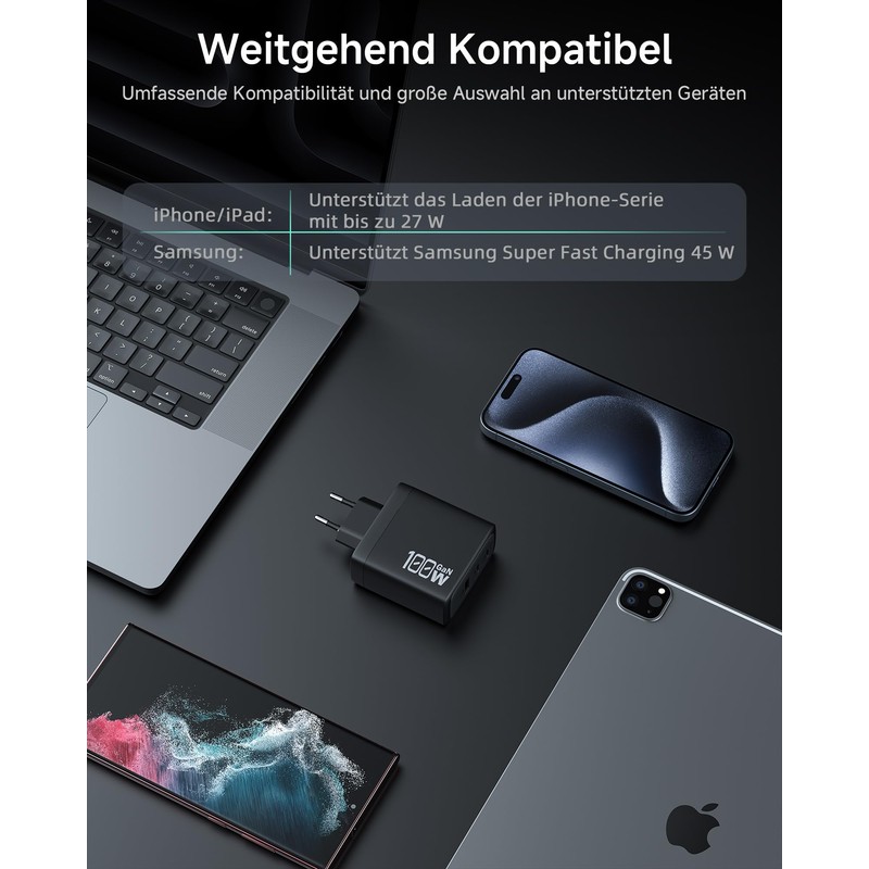 OUFUYU Laptop and Charger HKS100W-B2