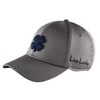Black Clover Premium Flex Cap, Trébol Marino/carbón, Small-Medium