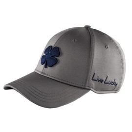 Black Clover Premium Flex Cap, Trébol Marino/carbón, Small-Medium