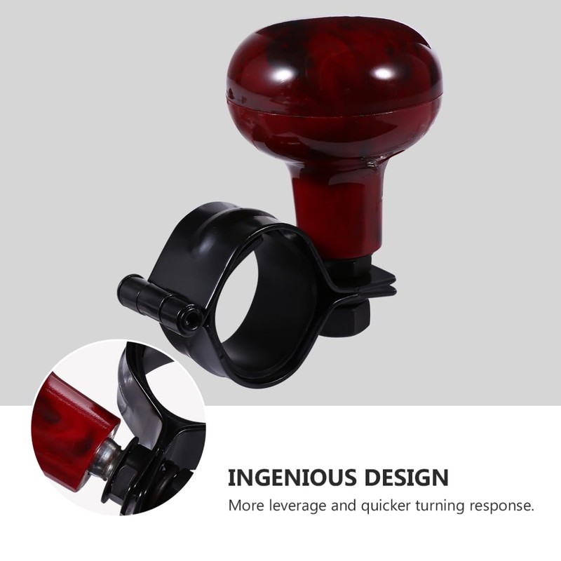 ULTECHNOVO Steering Wheel Knob Assistive Comfortable Steering Handle for Cars