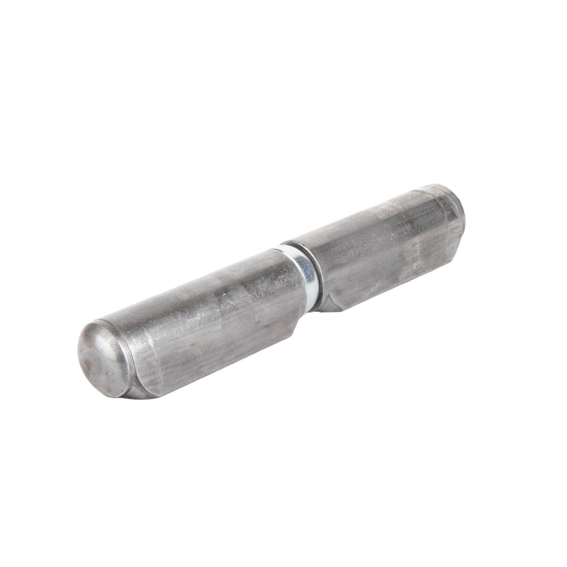 ATTAS Door Hinge for Welding, Galvanised Metal with Spring, 2