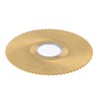 Circular Saw Blade 72 Teeth Ti Plated High Speed Steel