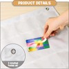 AKAYOK 2'' x 3.5'' Business Card Index Card Holder Sleeve