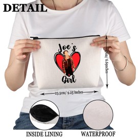 PYOUL Joe Inspired Gift Joe's Girl Makeup Bag Joe Fan Cosmetic Bag Joe Merch Music Mech, joes girl b eu