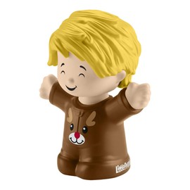Replacement Part for Fisher-Price Little PEOPLE Advent Calendar Christmas Playset - HGP72 ~ Replacement Figure for Little Boys with Brown Reindeer Outfit ~ Works Great with Many Sets!