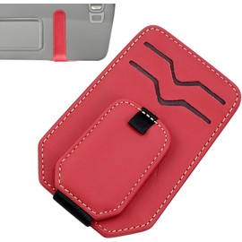 Genérico Sujetador de Gafas de Sol para Clip de la Visera del Coche Accesorios Organizadores para el Interior Automotriz Portagafas de Sol para Automóvil para RV, Automóvil, Camión Y