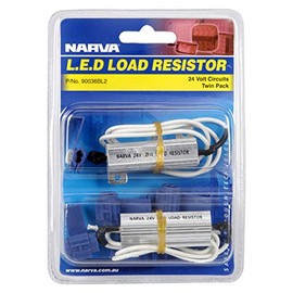 Narva 24V 21W LED Load Resistor 2-Pieces Blister Pack