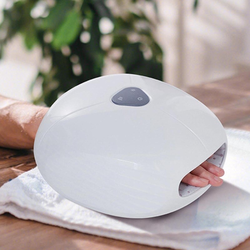 Harilla Handheld Massager, Electric Finger Massager, 6 Massage Intensity Settings,