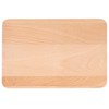 Fruit Dishes Beech Wooden Serving Tray Rectangular Decorative Dessert Plate