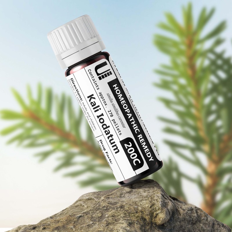 Kali Iodatum 200C Homeopathic Remedy, 270 Pellets