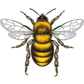 Dopetattoo 6 Sheets Bee Tattoo for Kid Bee tattoos Bee temporary tattoo Temporary Fake Tattoos For Men Adults Engraving of Honey Bee White Animal Tattoo Women Neck Arm Chest Woman