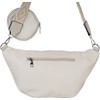 styleBREAKER 02012398 Women's Crescent Moon Crossbody Shoulder Bag Set 3-Piece