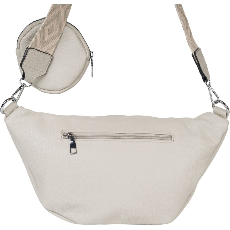 styleBREAKER 02012398 Women's Crescent Moon Crossbody Shoulder Bag Set 3-Piece