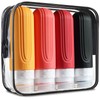 Mrsdry Travel Bottles for Toiletries, Tsa Approved 3oz Travel Size