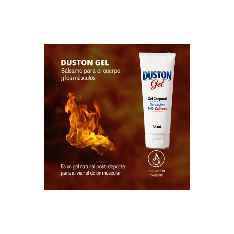 Duston Gel Corporal Sensación Frio Caliente X3 35ml #1 En