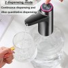 Ipalmay Water Bottle Dispenser, Electric 2 in 1 Universal Drinking