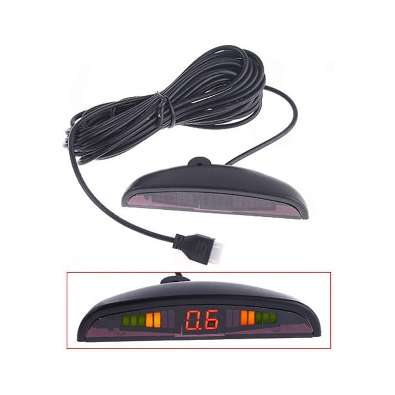 Sensores de estacionar para coche, kit de 4 sensores de