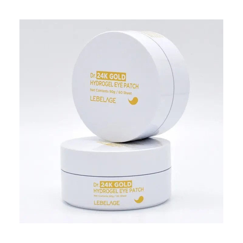 Bidameun Parches Coreano Hidrogel Para Ojos Colágeno Y Oro