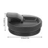 Juicer Top Lid, Replacement Part for Nutribullet Cups with Flip