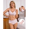 Nursing Bras for Breastfeeding Seamless Wireless Support Maternity Bra Soft