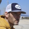 Surf Monkey Trucker Hat Heather Curved Visor Adjustable Snapback Cap