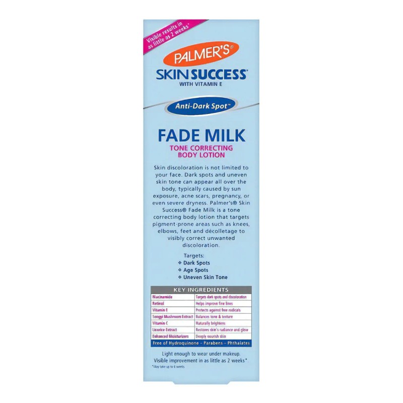 Loción Corporal Antimanchas Palmer's Skin Success Fade Milk