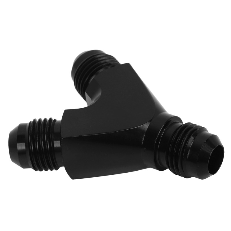 Coupler Union Fitting Splitter Black Anodized Coating Leak Proof Y