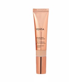 YENSA BC Foundation - Full Coverage, Skin Superfood, Hydrating Serum & SPF 40 Sunscreen (Tan Neutral) 1 fl oz