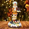 innodept12 Nutcracker Figure and Rolling Train Collectible - Christmas Figurine