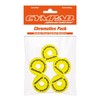 Cympad Chromatics cymbal felt set, 40 mm, 5 pieces, yellow