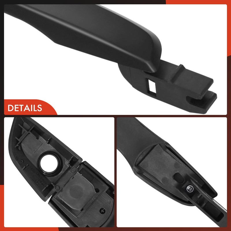 A-Premium Front Left Driver Side Exterior Door Handle with Keyhole