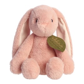 Aurora, 23318, ebba Baby Eco Brenna Bunny, 12.5In, Recycled Soft Toy, Pink